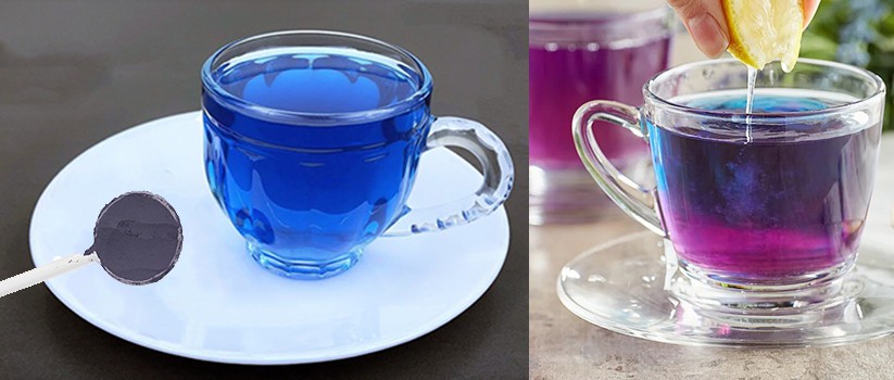 blue tea
